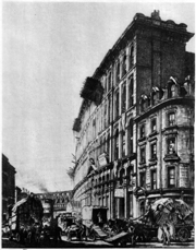 Hop Exchange after the fire of 1920